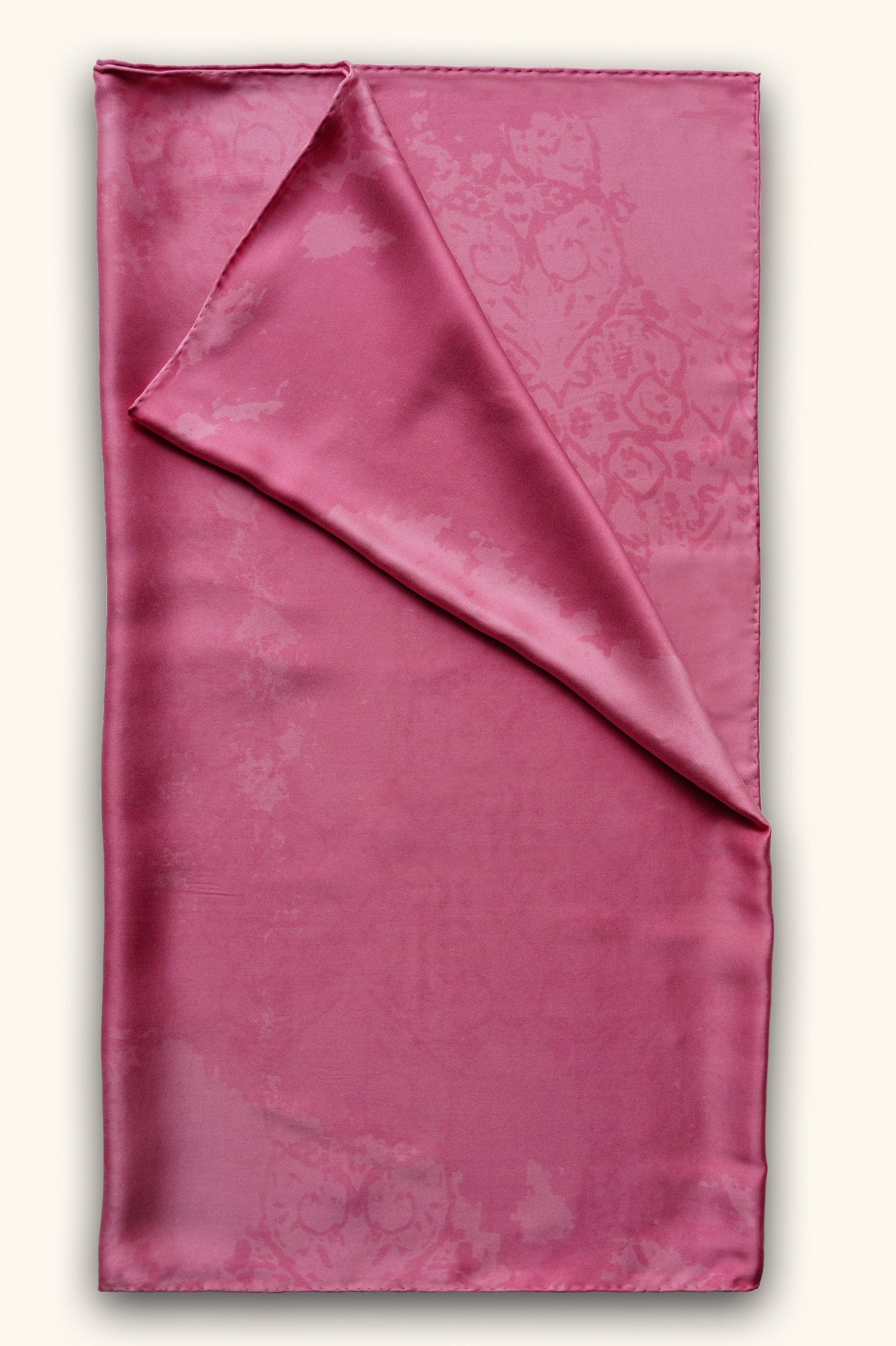 DIBADIB | Velour Voyage Silk Shawl - Charming Pink