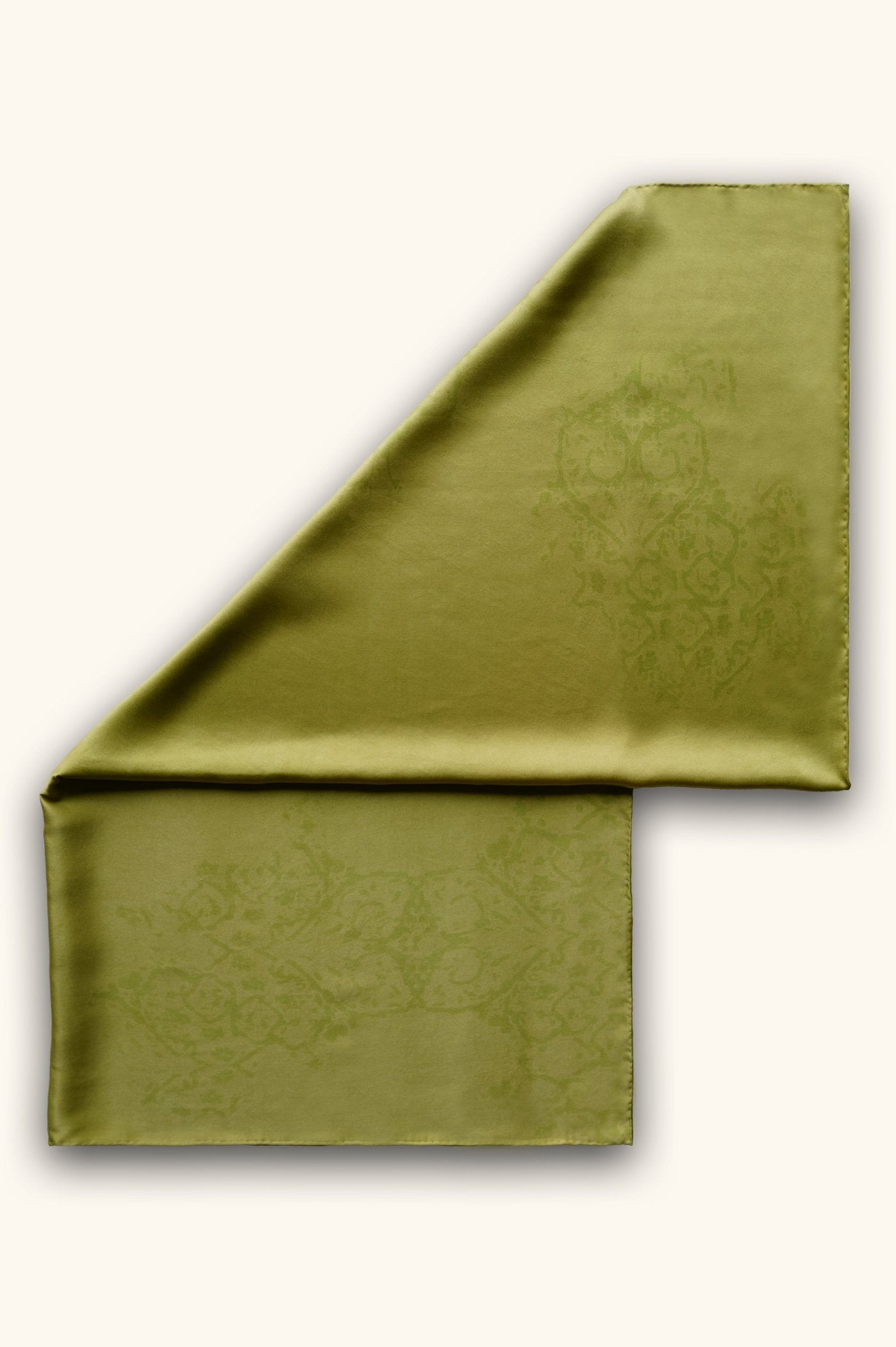 DIBADIB | Velour Voyage Silk Scarf - Vintage Green