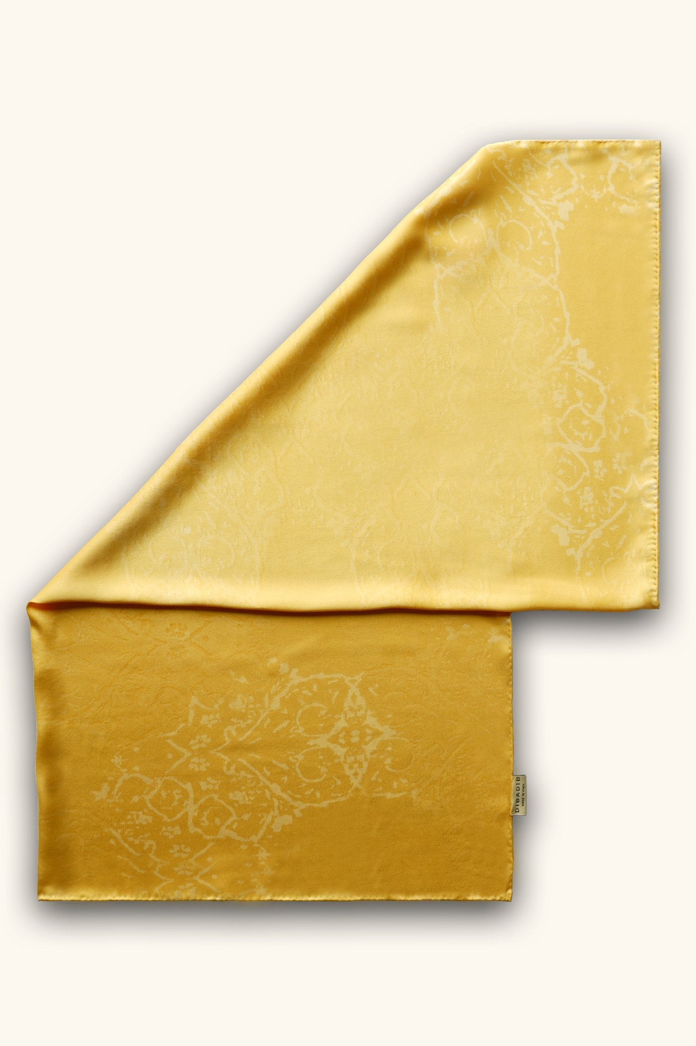 DIBADIB | Velour Voyage Silk Scarf - Golden Dusk