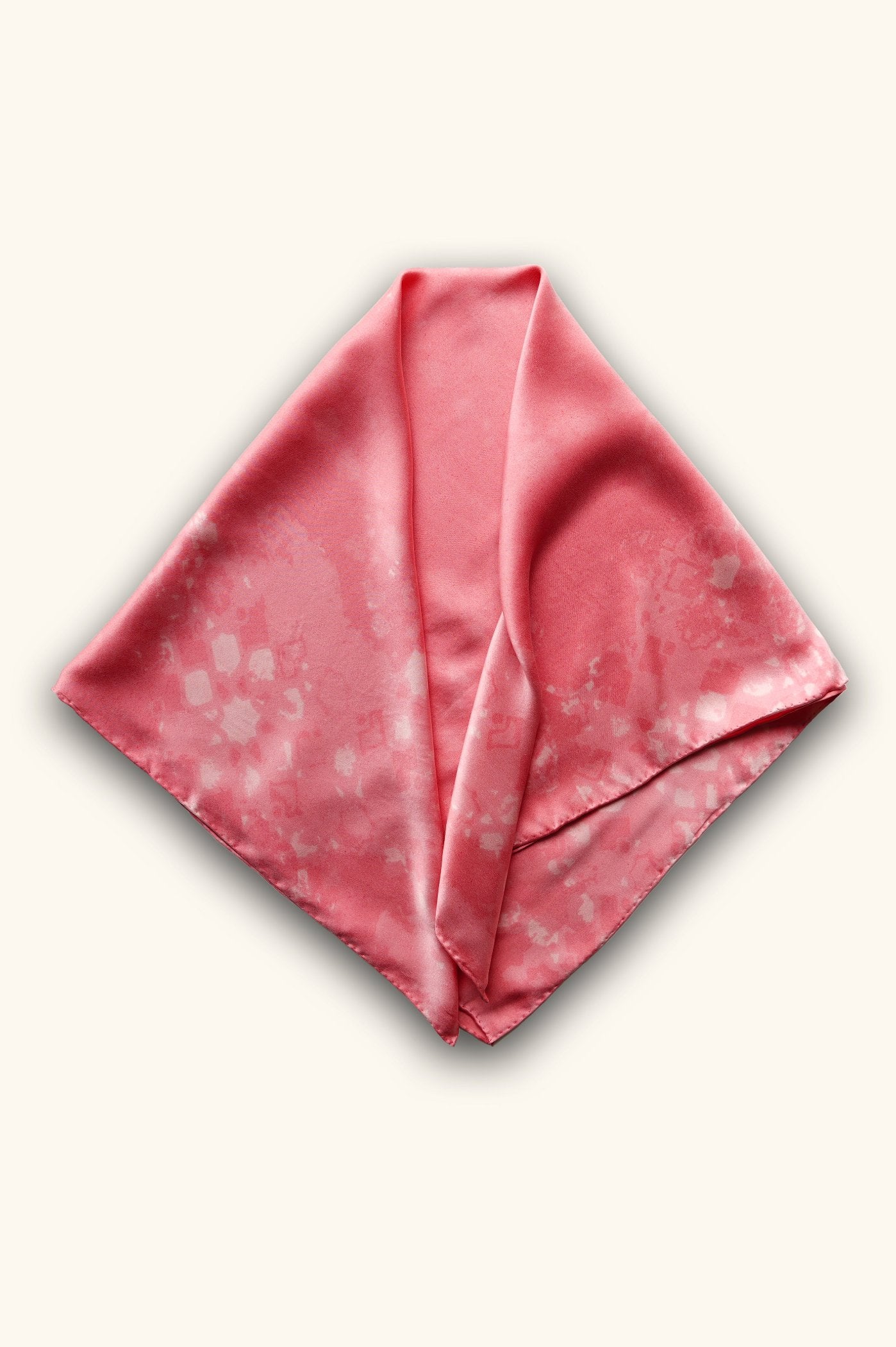 DIBADIB | Velvet Whispers Silk Scarf - Rose Peach