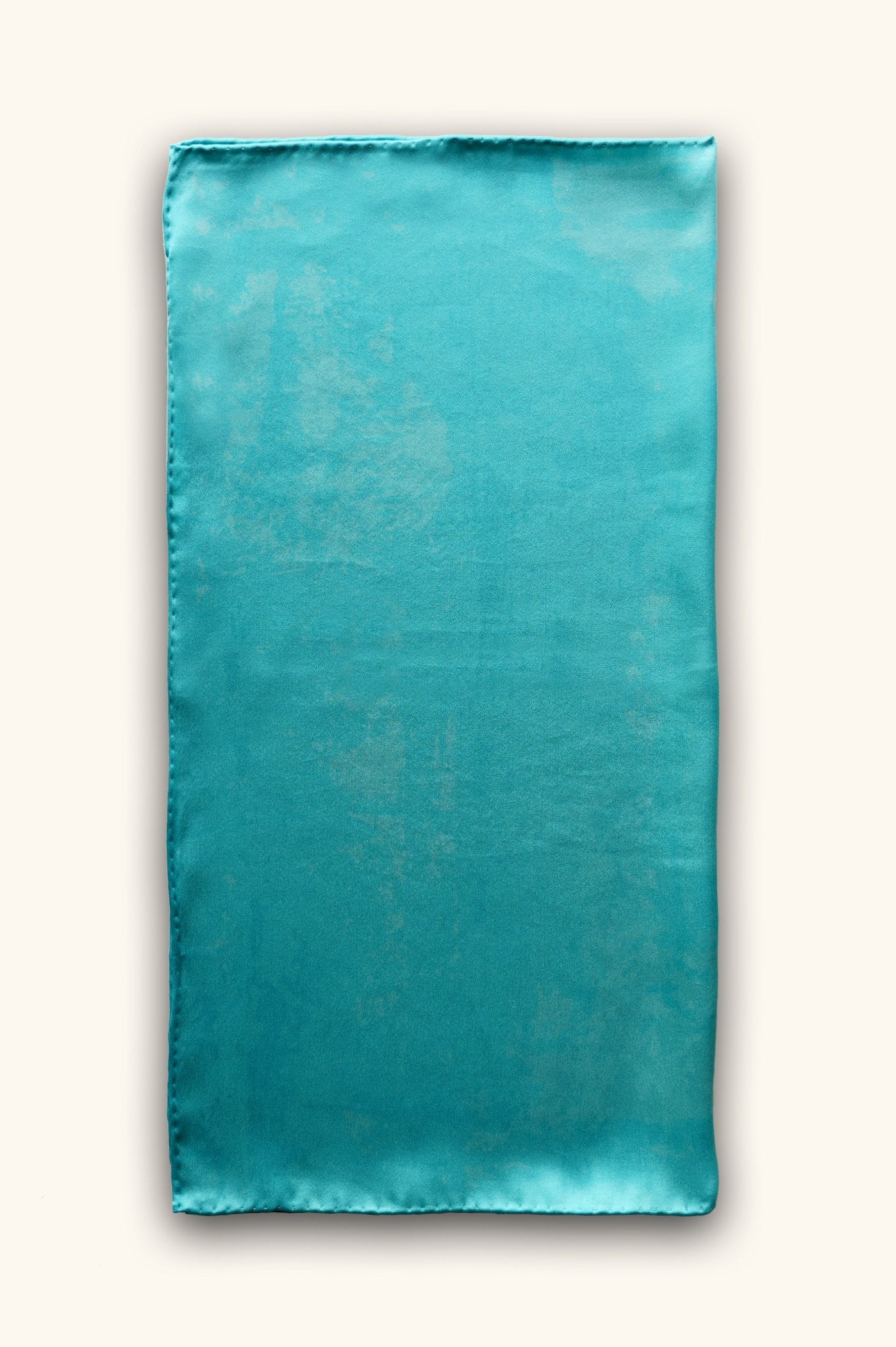 DIBADIB | Velvet Reverie Silk Mini Scarf - Turquoise