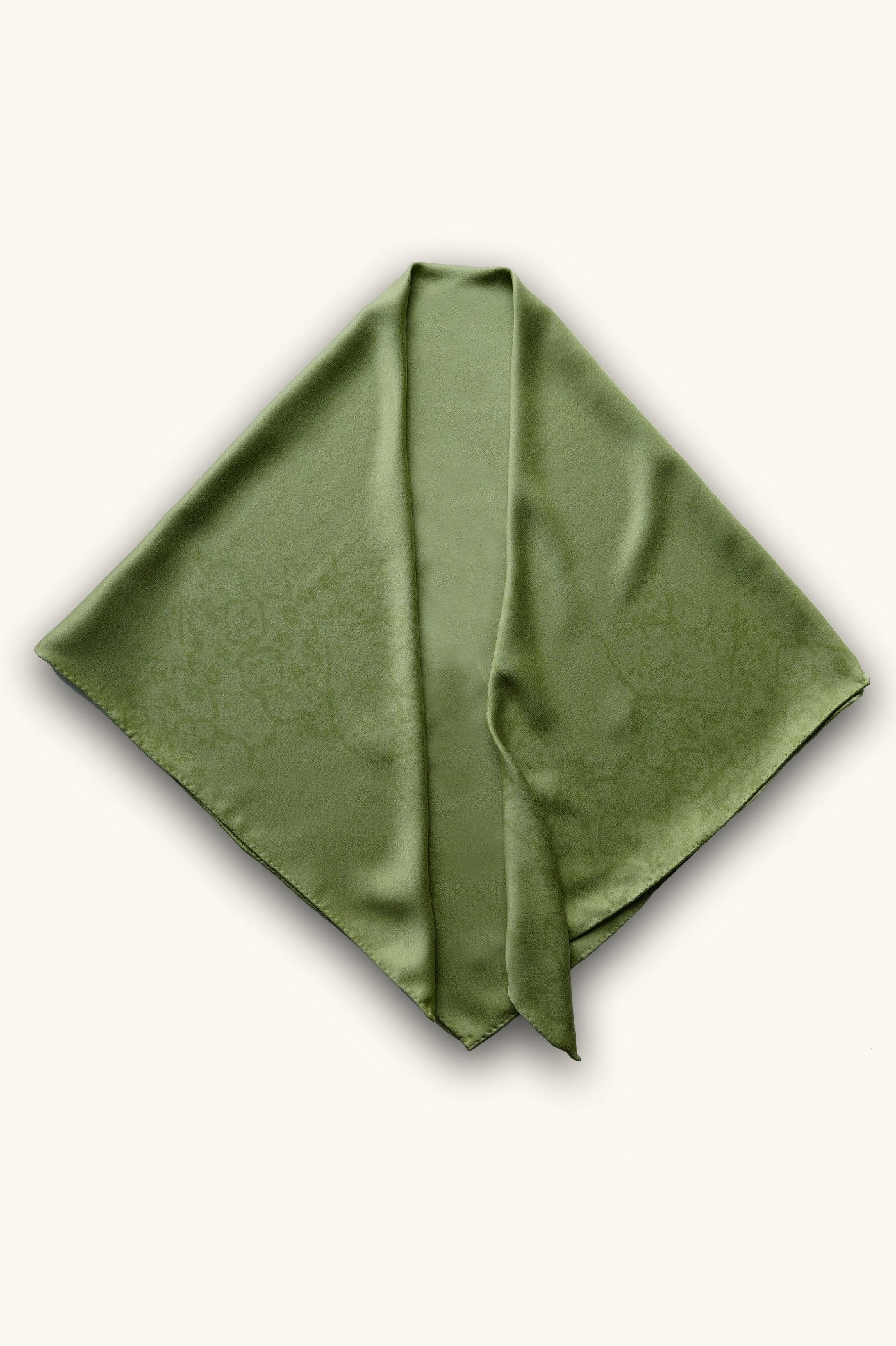 DIBADIB | Velour Voyage Silk Scarf - Royal Green