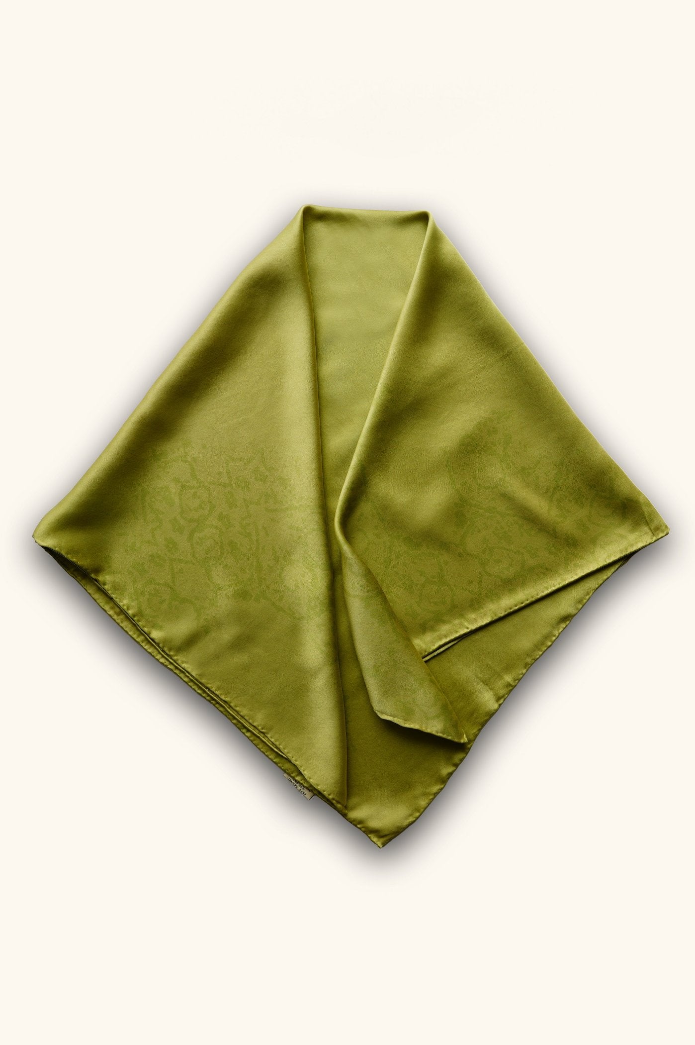 DIBADIB | Velour Voyage Silk Scarf - Vintage Green