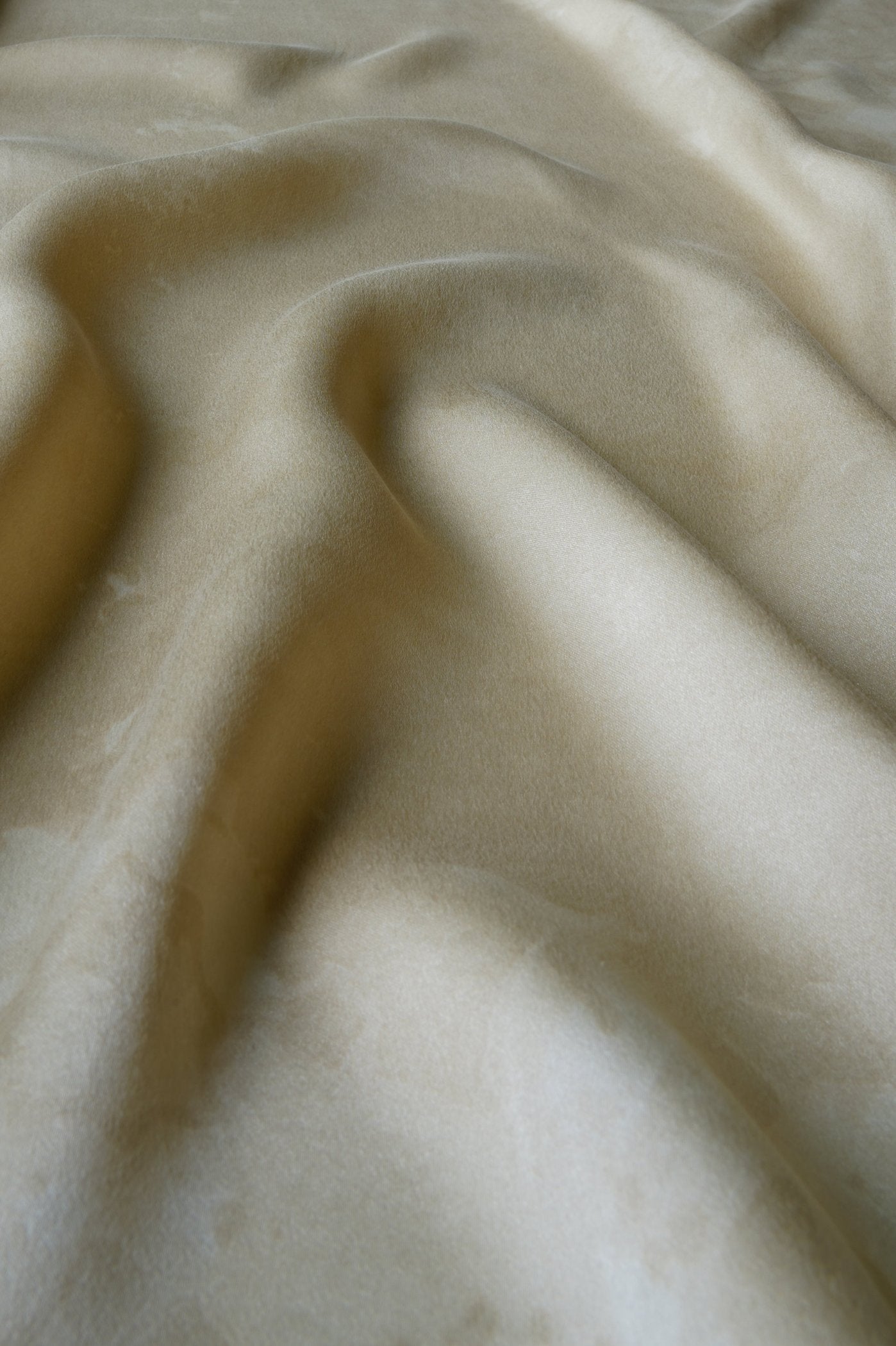 DIBADIB | Velvet Whispers Silk Scarf - Beige