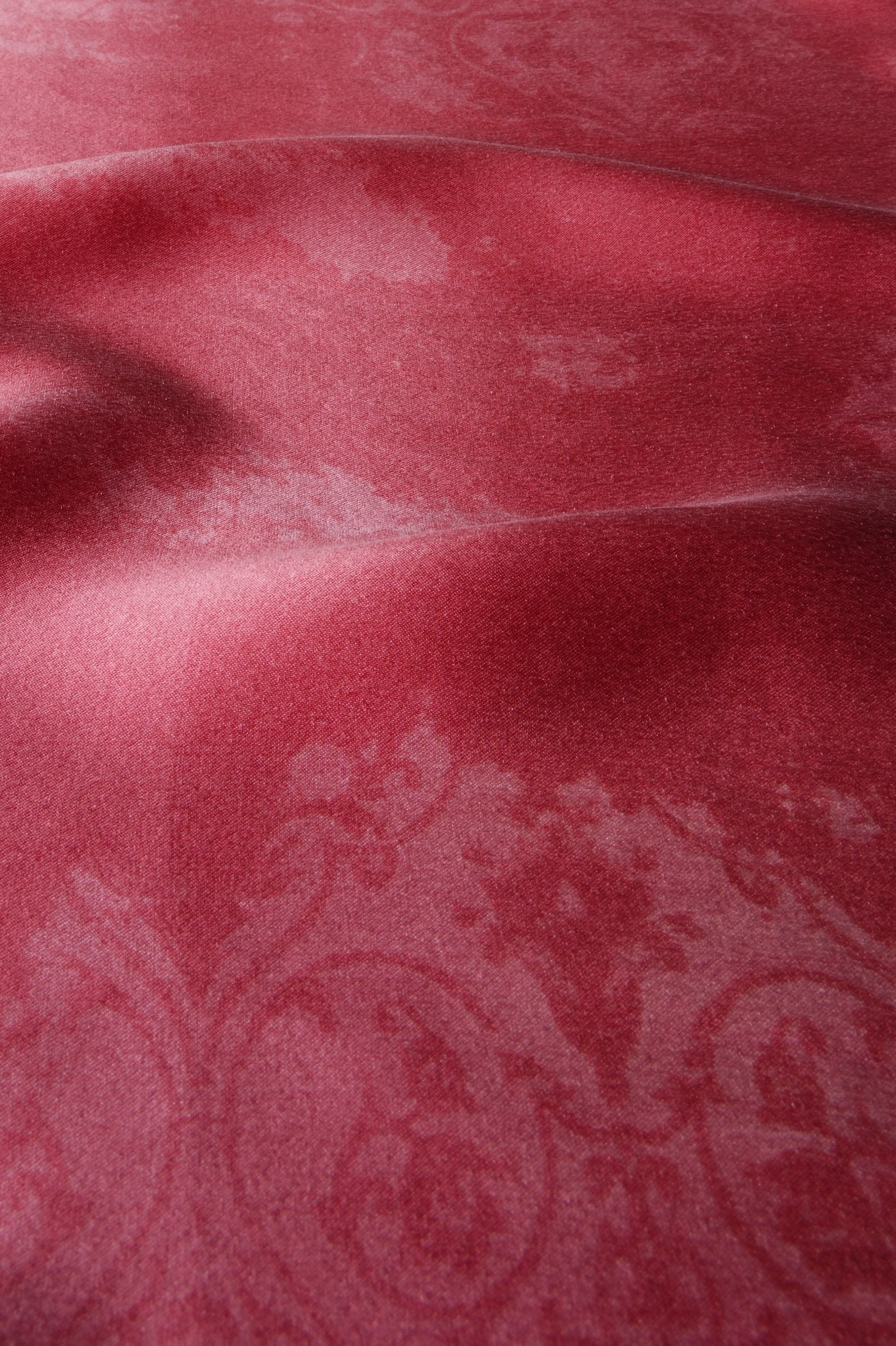 DIBADIB | Velvet Reverie Silk Pocket Square - Rose Peach