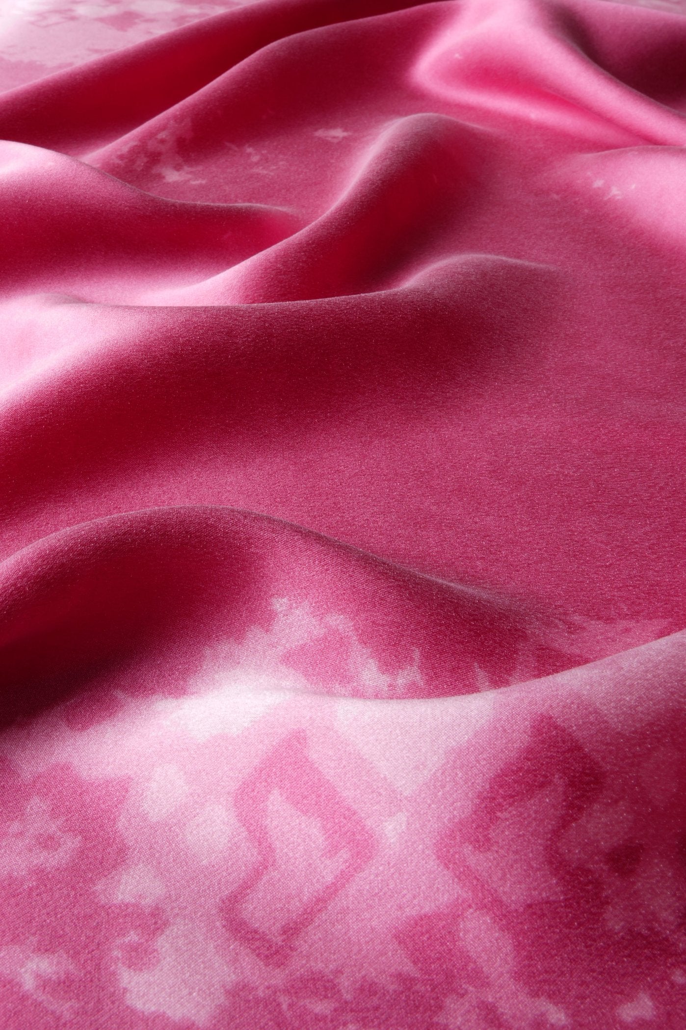 DIBADIB | Velvet Whispers Silk Scarf - Charming Pink