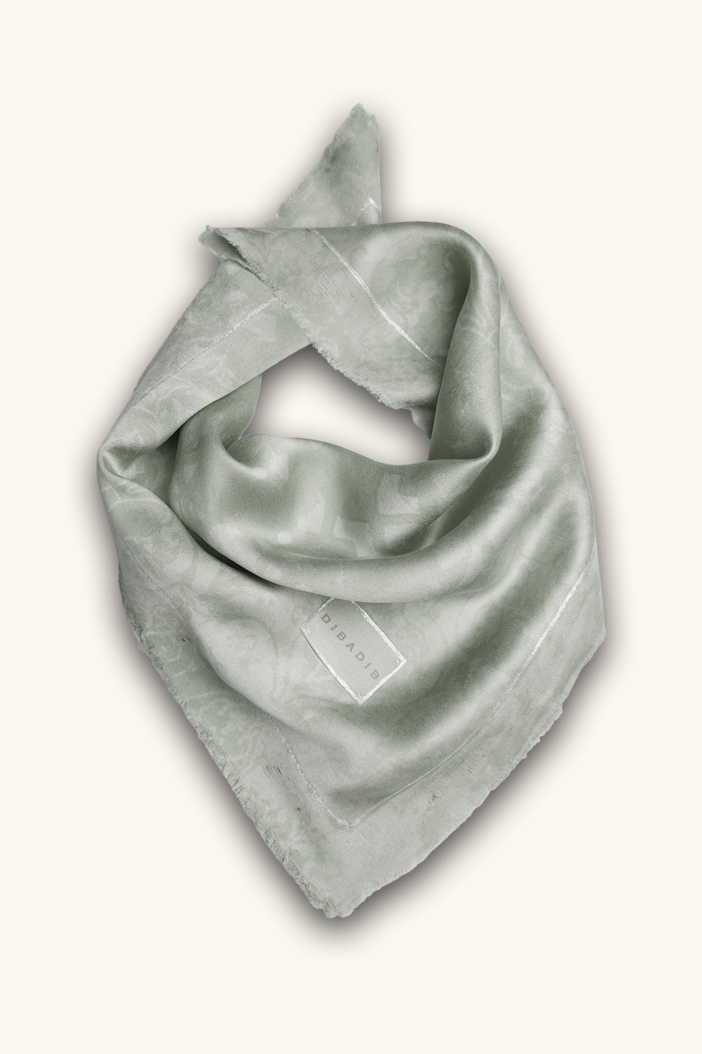 Negârîn Mini Scarf - Silvery Green